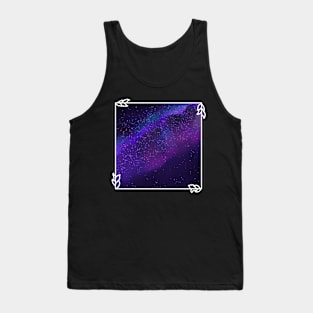 Galaxy squere Tank Top